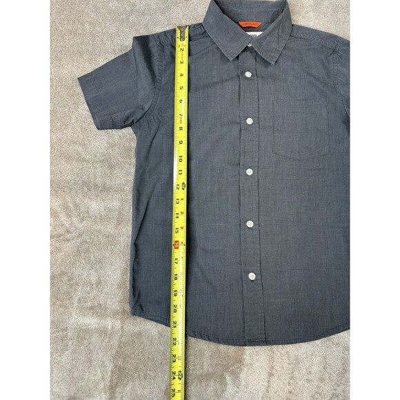 Boys URBAN PIPELINE 1 Pocket Button Up Shirt  Size M - Picture 9 of 11